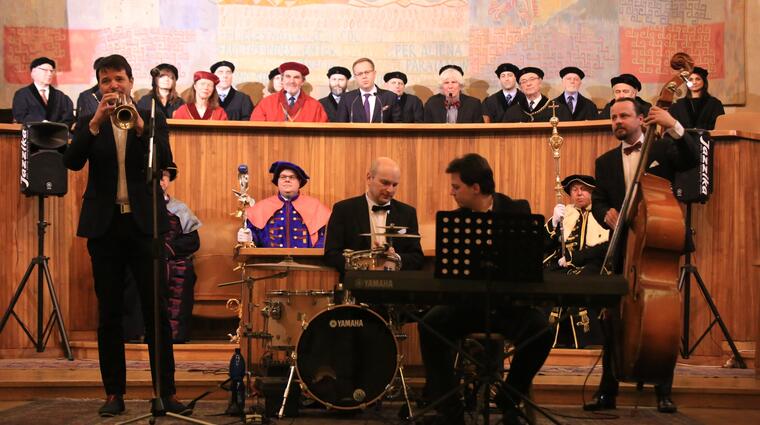 Vystoupení kapely Jazzika