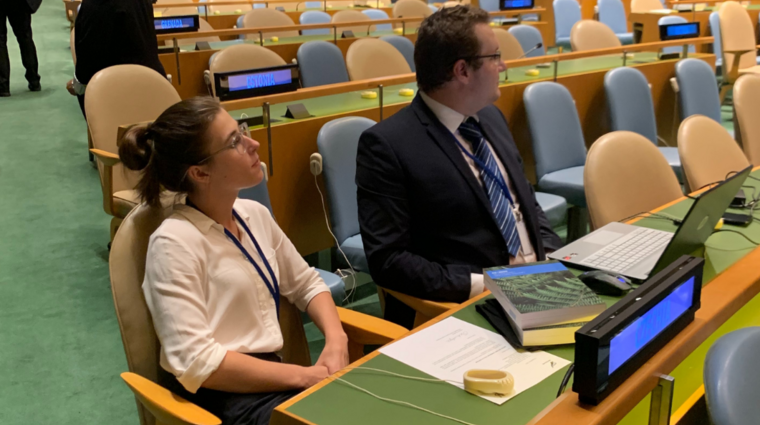 Anna´s internship at the Permanent Mission of the Czech Republic to the UN in NYC