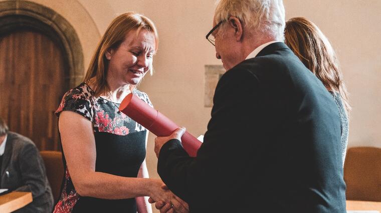 Předávání Ceny Josefa Vavrouška