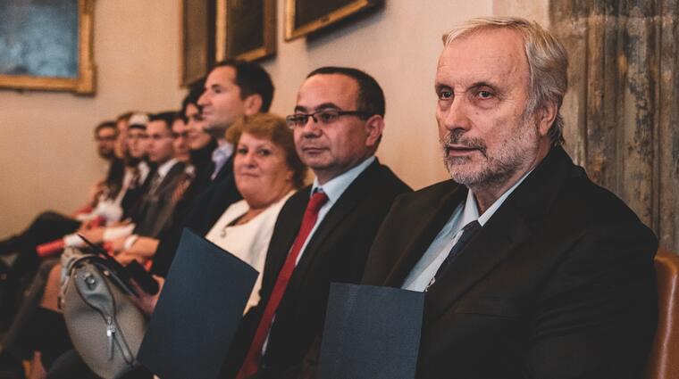 Držitelé pamětních medailí FSV UK