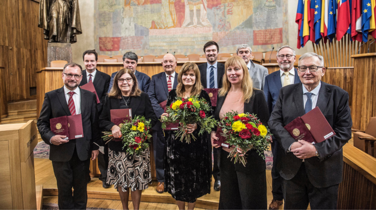 Ocenění pamětní medailí FSV UK