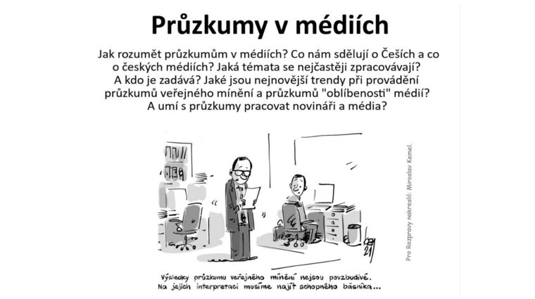 Plakát rozpravy o médiích