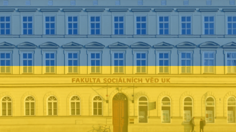 FSV UK building with Ukrainian flag