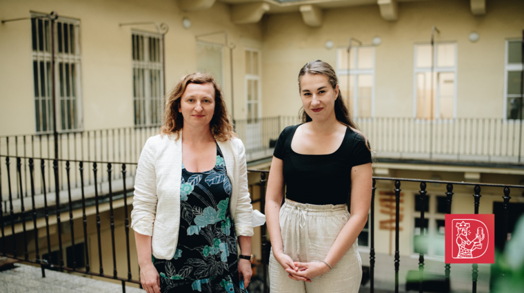 Lenka Kabrhelová a Klára Hyláková