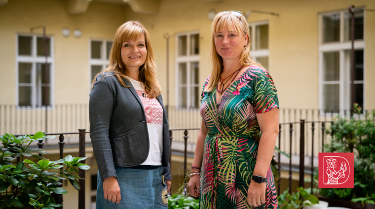 Anna Shavit a Alice Němcová Tejkalová