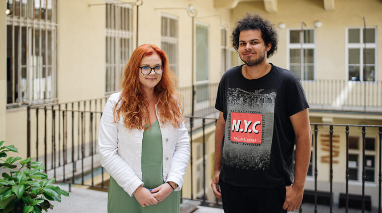 Eva Húsková a Marek Sedláček