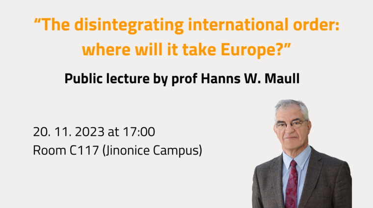 Přednáška prof. Hannse W. Maulla