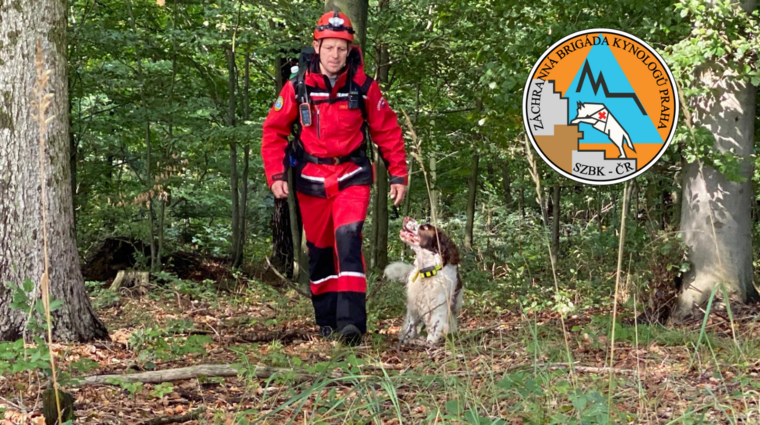 záchranná brigáda kynologů