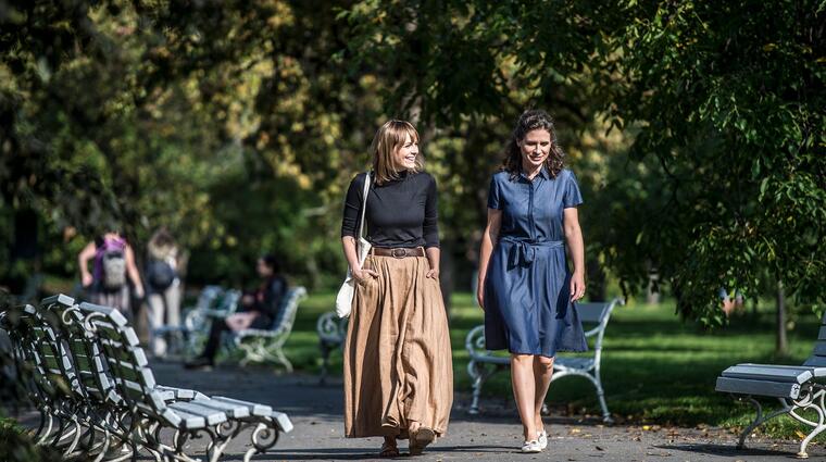 Anežka Kuzmičová and Markéta Supa