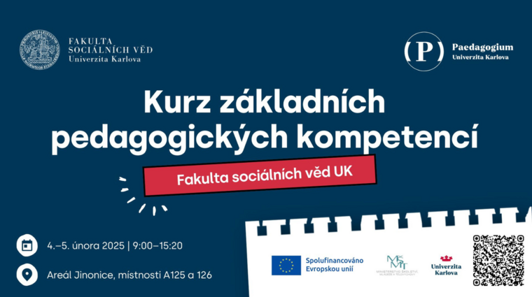 Kurz základních pedagogických kompetencí