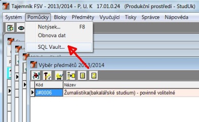 Sql vault