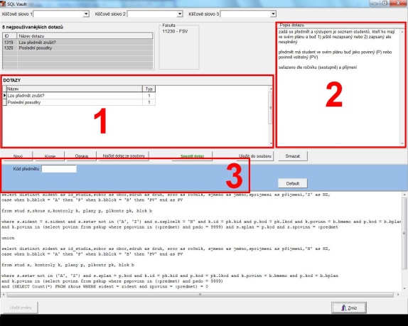 Sql vault