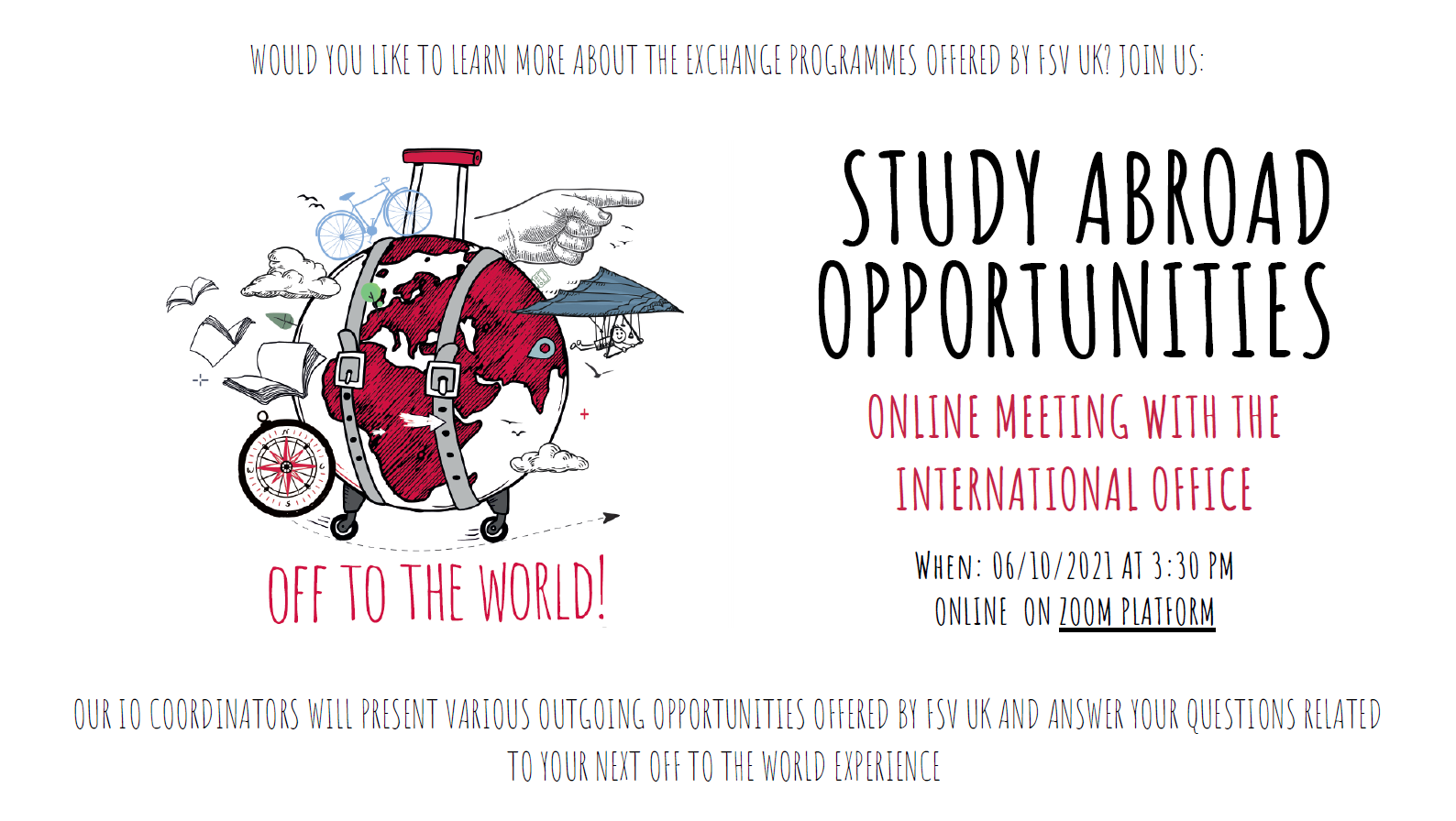 leaflet for the event