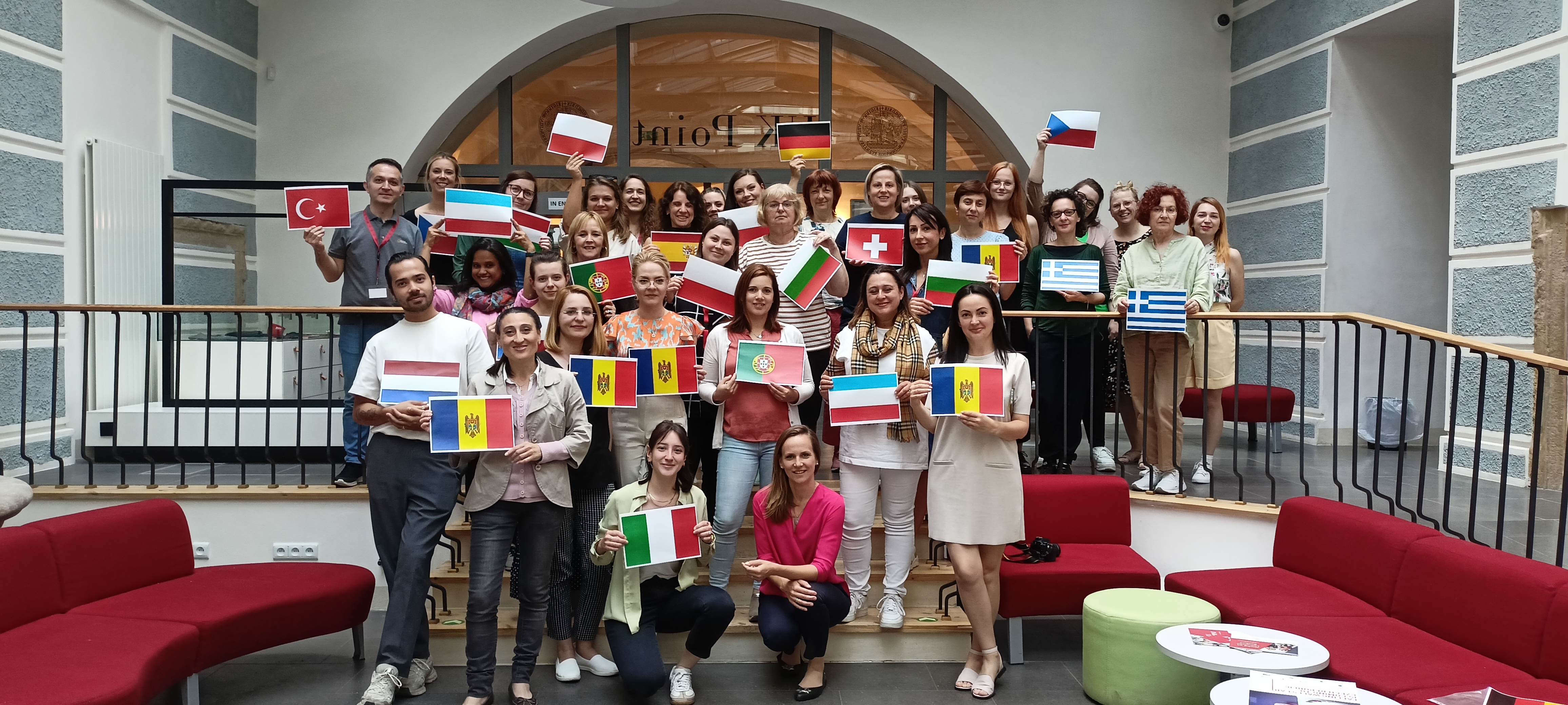 Staff week participants