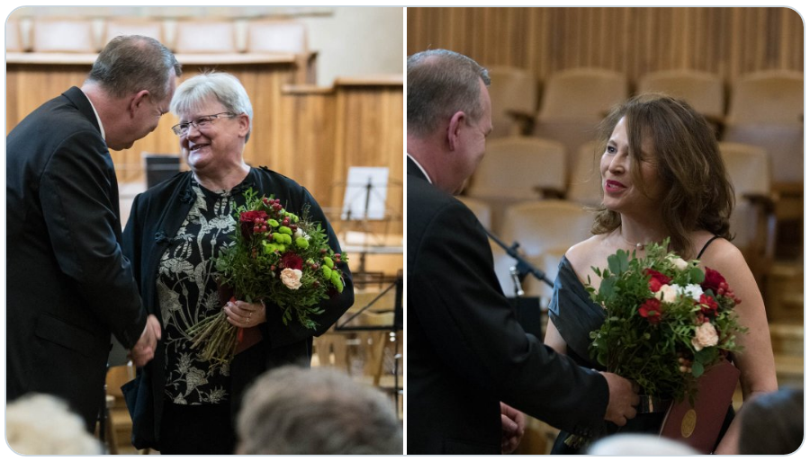 prof. Blanka Říchová, doc. Antonie Doležalová, FSV UK