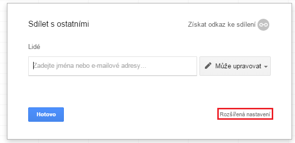 Sdílení souborů
