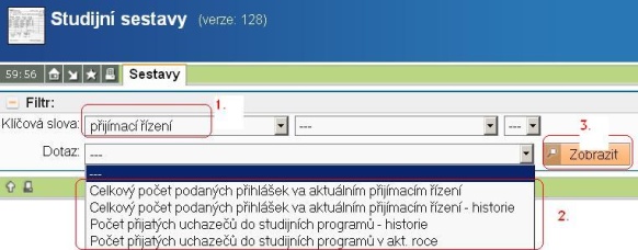 Studijní sestavy